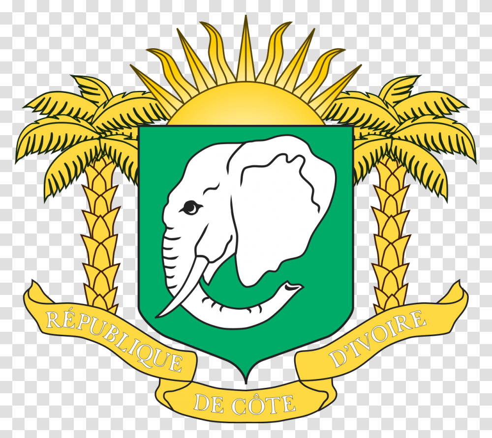 National Symbols Of Ivory Coast, Logo, Trademark, Vegetation, Plant Transparent Png