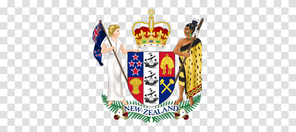 National Symbols Of New Zealand New Zealand Coat Of Arms, Person, Costume, Guitar, Armor Transparent Png