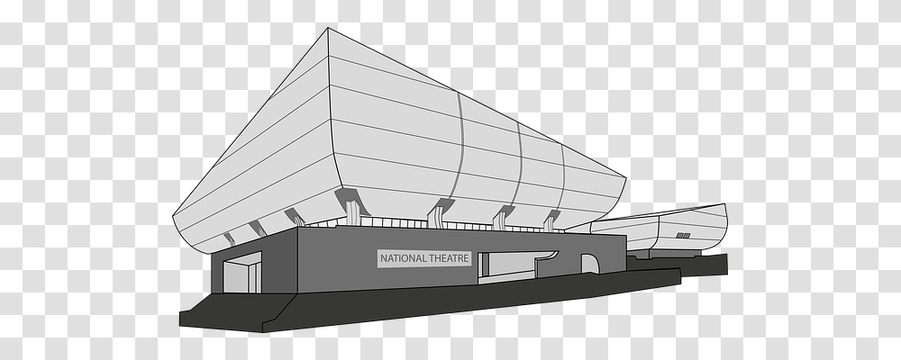 National Theatre Holiday, Building, Solar Panels, Vehicle Transparent Png