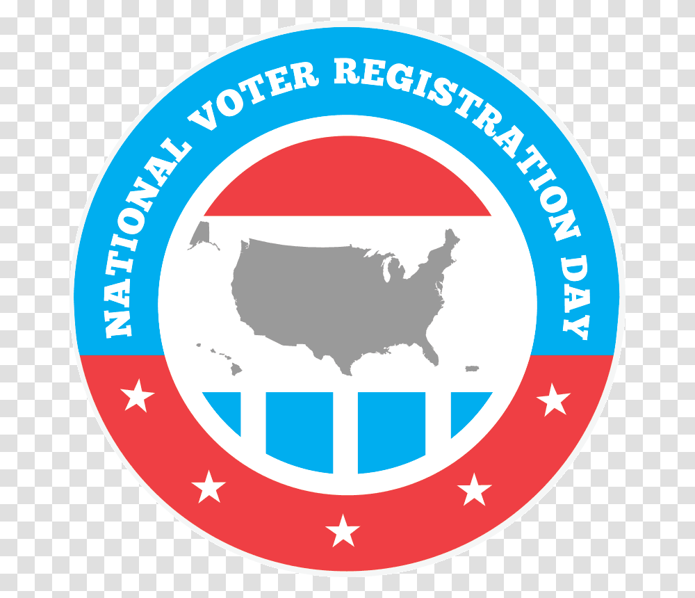 National Voter Registration Day, Logo, Trademark, Label Transparent Png