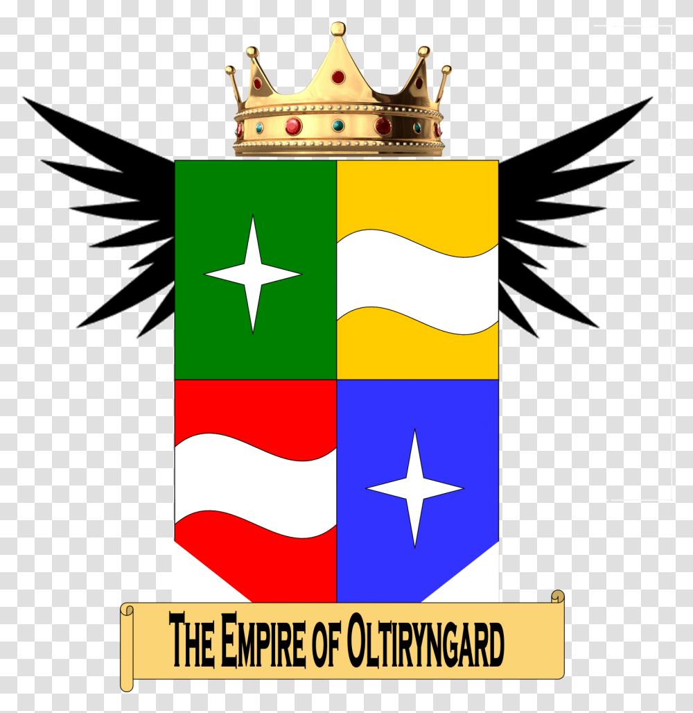 Nationstates View Topic Crest, Flag, Star Symbol, Crown Transparent Png