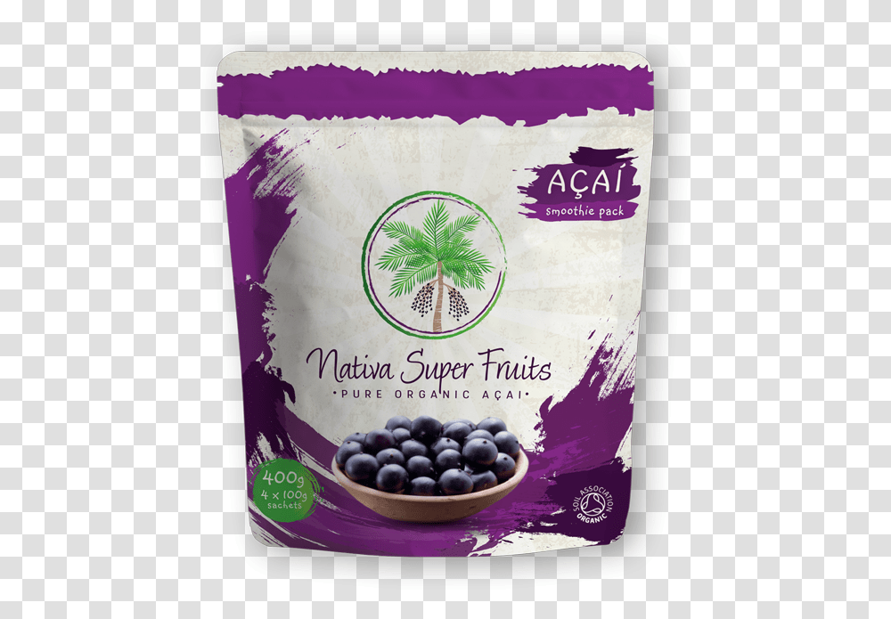 Nativa Super Fruits Acai Organic Frozen Pitaya Uk, Plant, Food, Blueberry, Flower Transparent Png
