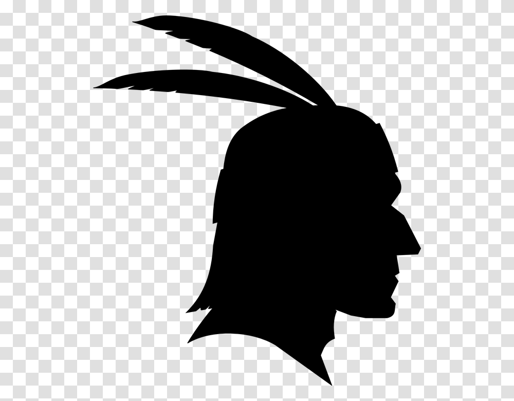Native American Buffalo Head Clipart Free Silhouette, Gray, World Of Warcraft Transparent Png