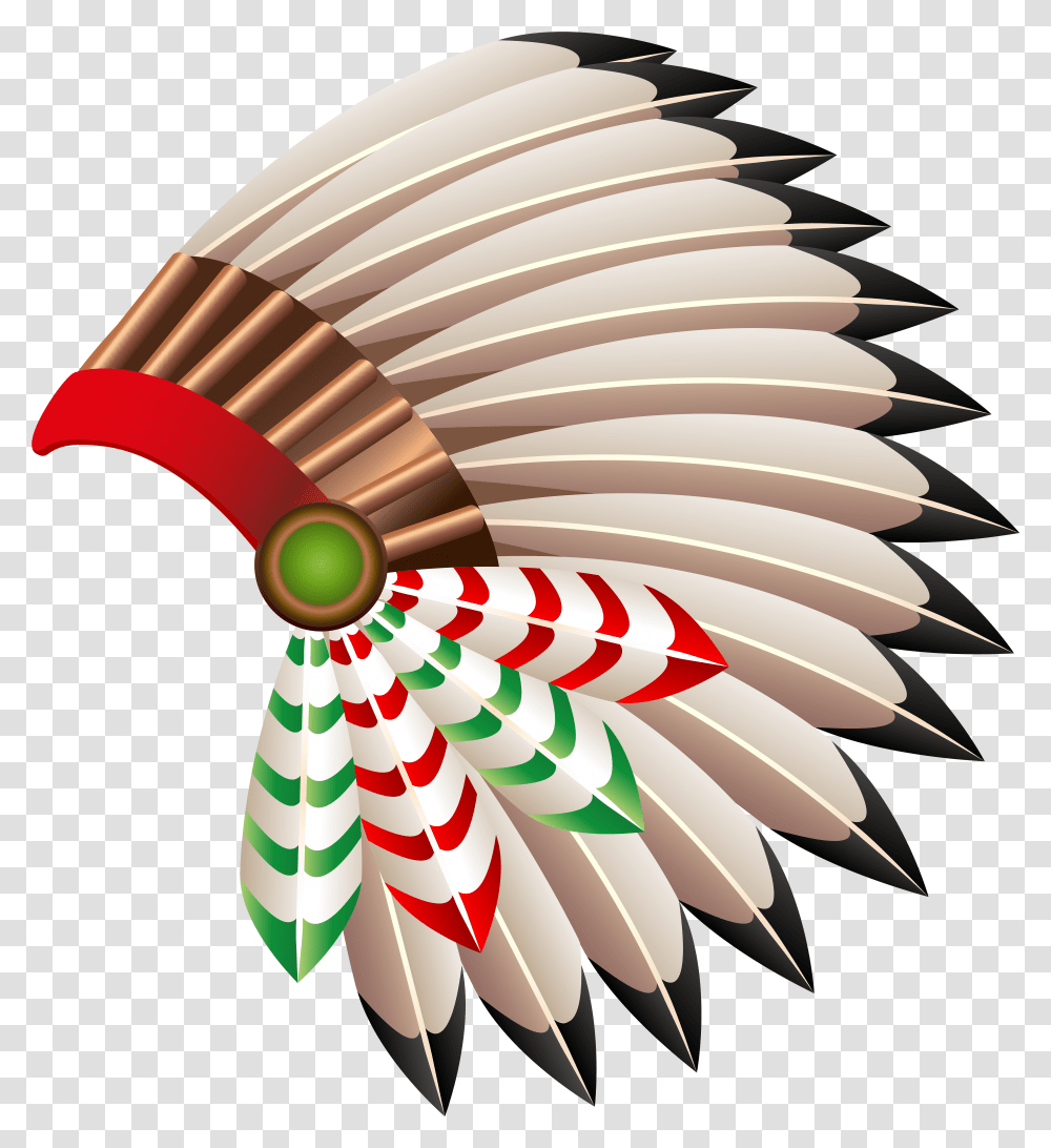 Native American Chief Hat Clip Art Transparent Png