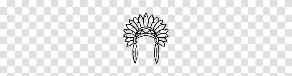 Native American Headdress Icons Noun Project, Gray, World Of Warcraft Transparent Png