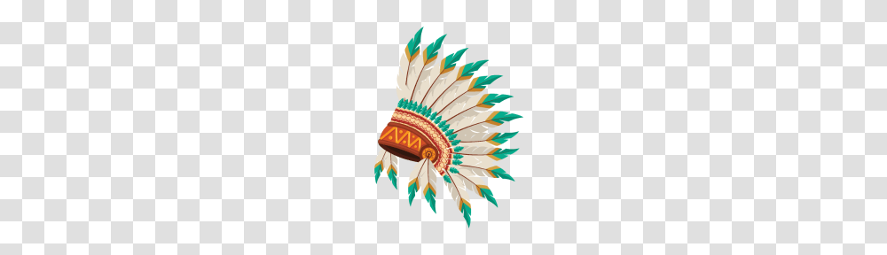Native American Indian Chief Feather Headdress, Arrow Transparent Png