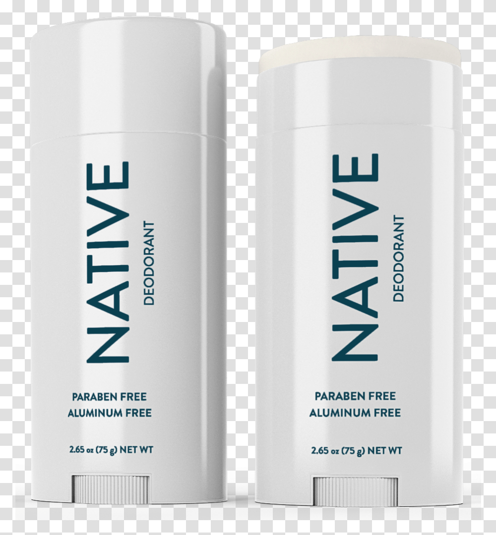 Native Deodorant Sensitive, Cosmetics, Bottle, Tin, Can Transparent Png