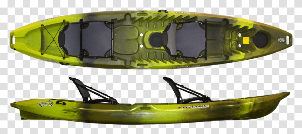 Native Stingray Tandem Kayak, Canoe, Rowboat, Vehicle, Transportation Transparent Png