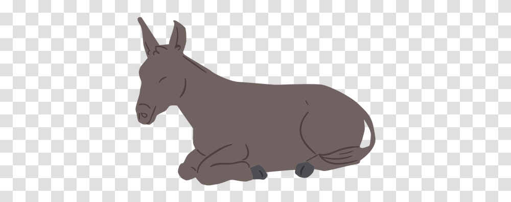 Nativity Donkey Animal & Svg Vector File Burro, Mammal, Wildlife, Aardvark Transparent Png