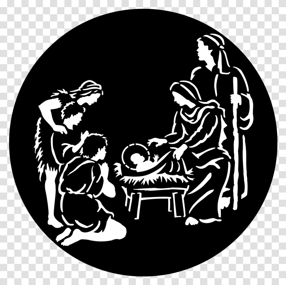 Nativity Scene Christmas Day, Stencil, Musician, Musical Instrument, Vehicle Transparent Png