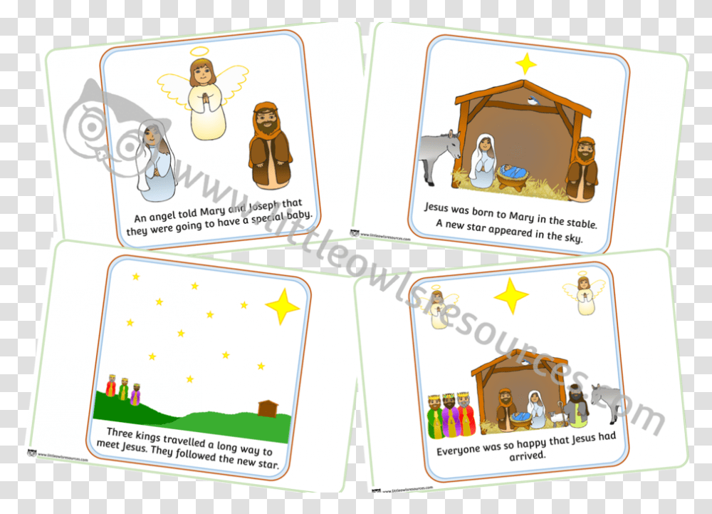 Nativity Story Sequence Cards Coverd, Person, Human, Outdoors Transparent Png
