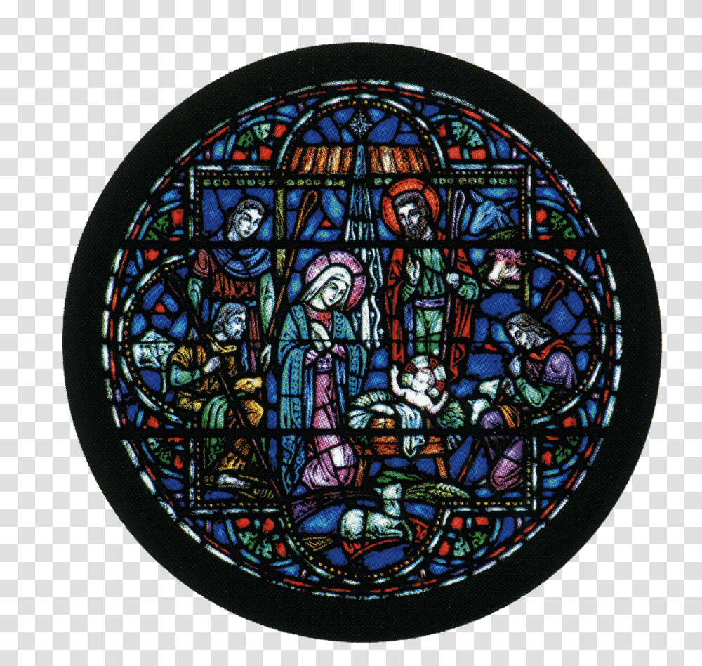 Nativitywindow Stained Glass Transparent Png