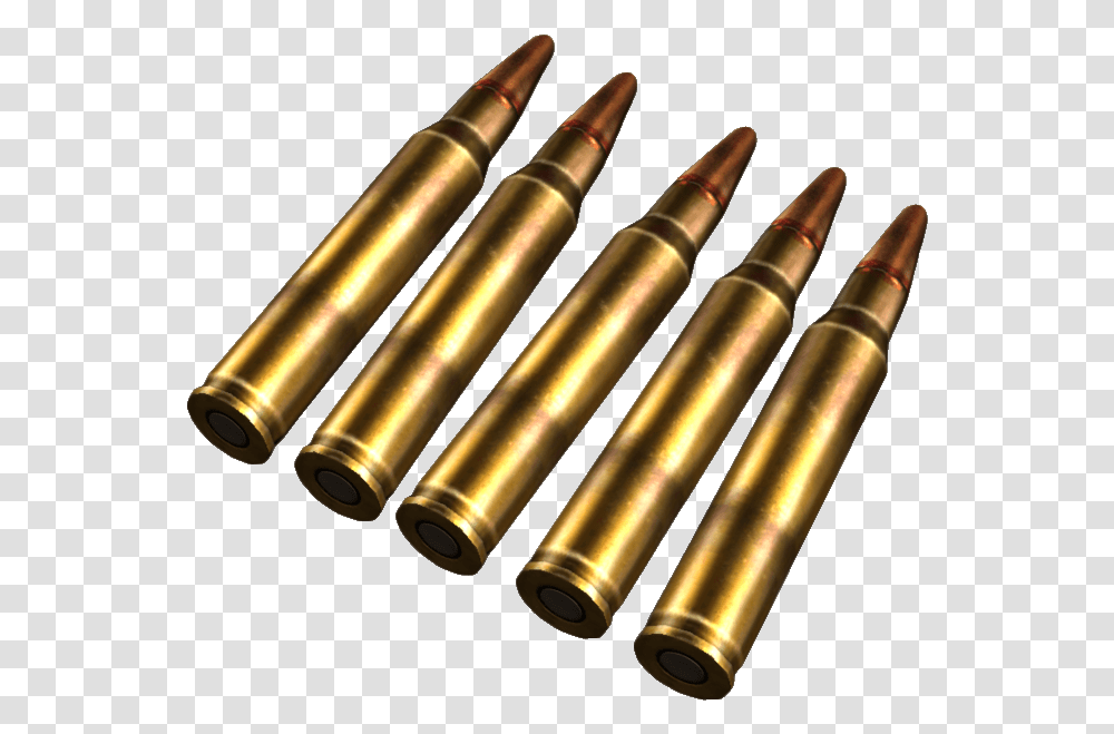 Nato Cartridge Ammunition 5.56 Mm Bullets, Weapon, Weaponry Transparent Png
