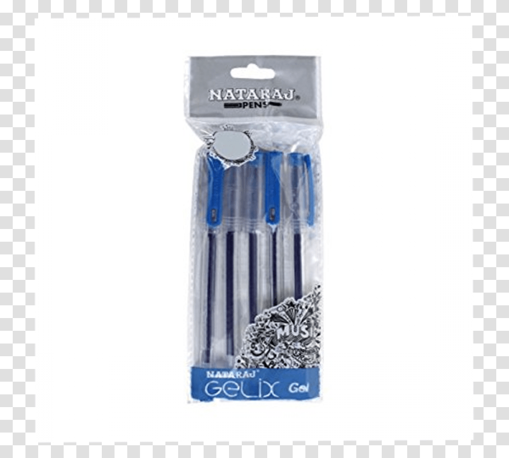 Natraj Gel 5pc Nataraj Gelix Gel Pen Transparent Png