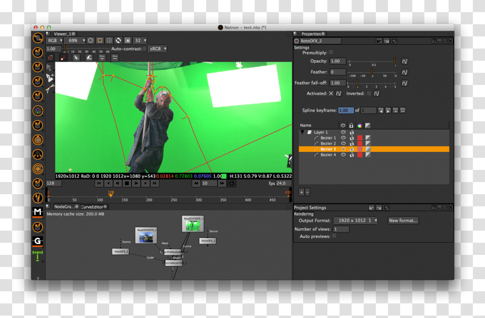 Natron Compositor Download Natron App, Person, Human, Monitor, Screen Transparent Png