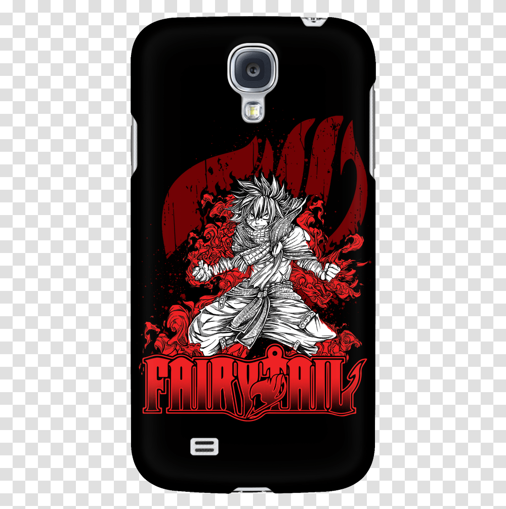 Natsu Dragon Slayer Fairy Tail Android Phone Case, Person, Human, Tin, Can Transparent Png