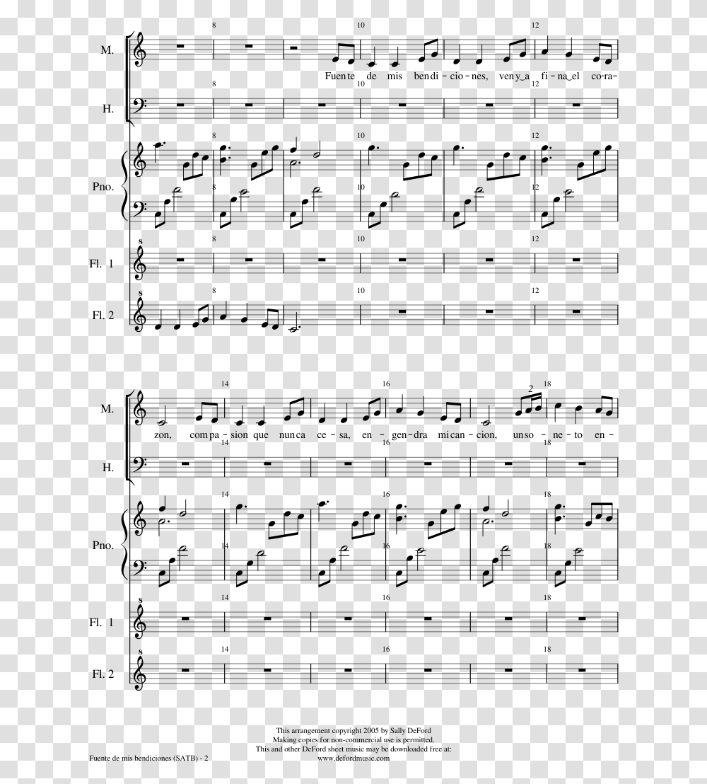 Natsukage Sheet Music, Gray, World Of Warcraft Transparent Png