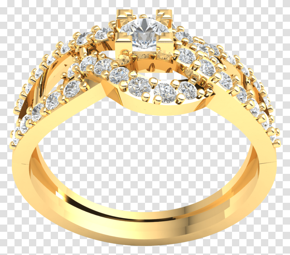 Natural 0 7ctw Round Cut Diamond 10k Gold Engagement Engagement Ring, Jewelry, Accessories, Accessory, Gemstone Transparent Png