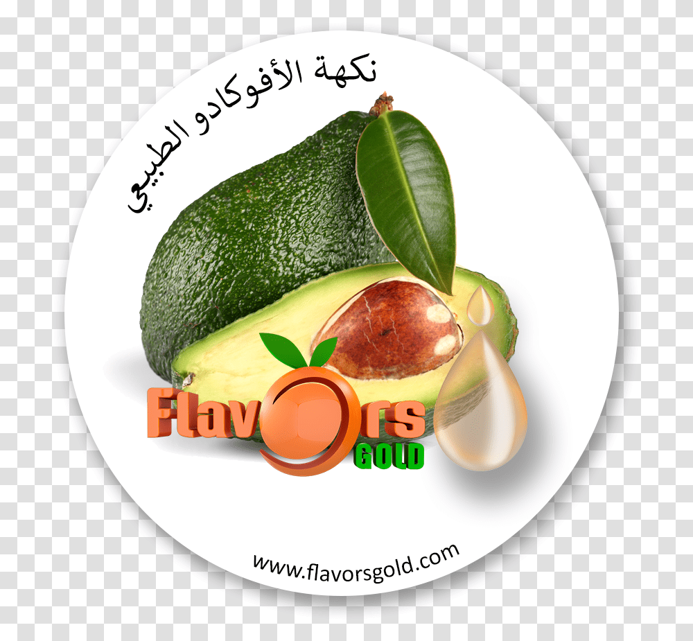 Natural Avocado Flavor Flavors Gold Aroma Altin, Plant, Fruit, Food Transparent Png