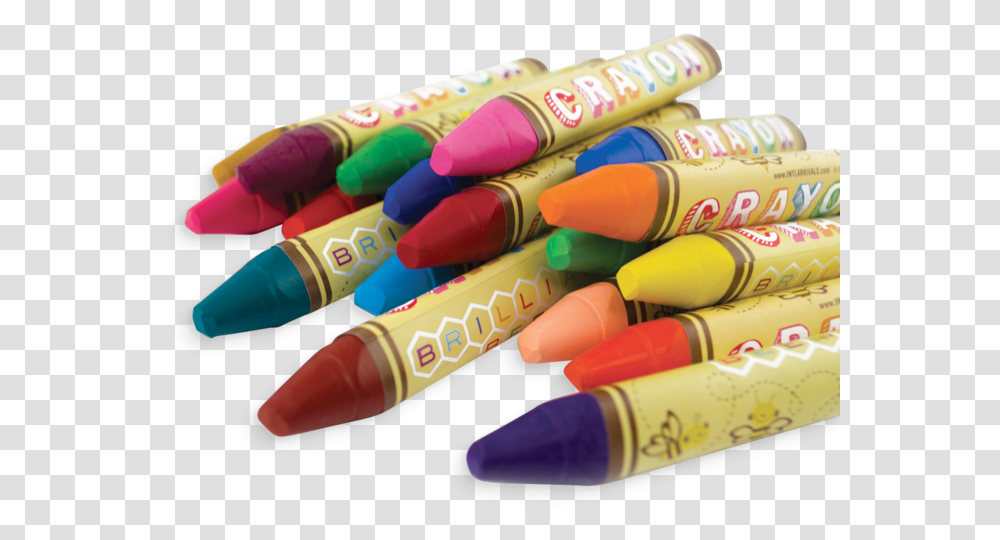 Natural Beeswax Crayons Ooly Colored From The Ooly Brilliant Bee Crayons, Hot Dog, Food Transparent Png