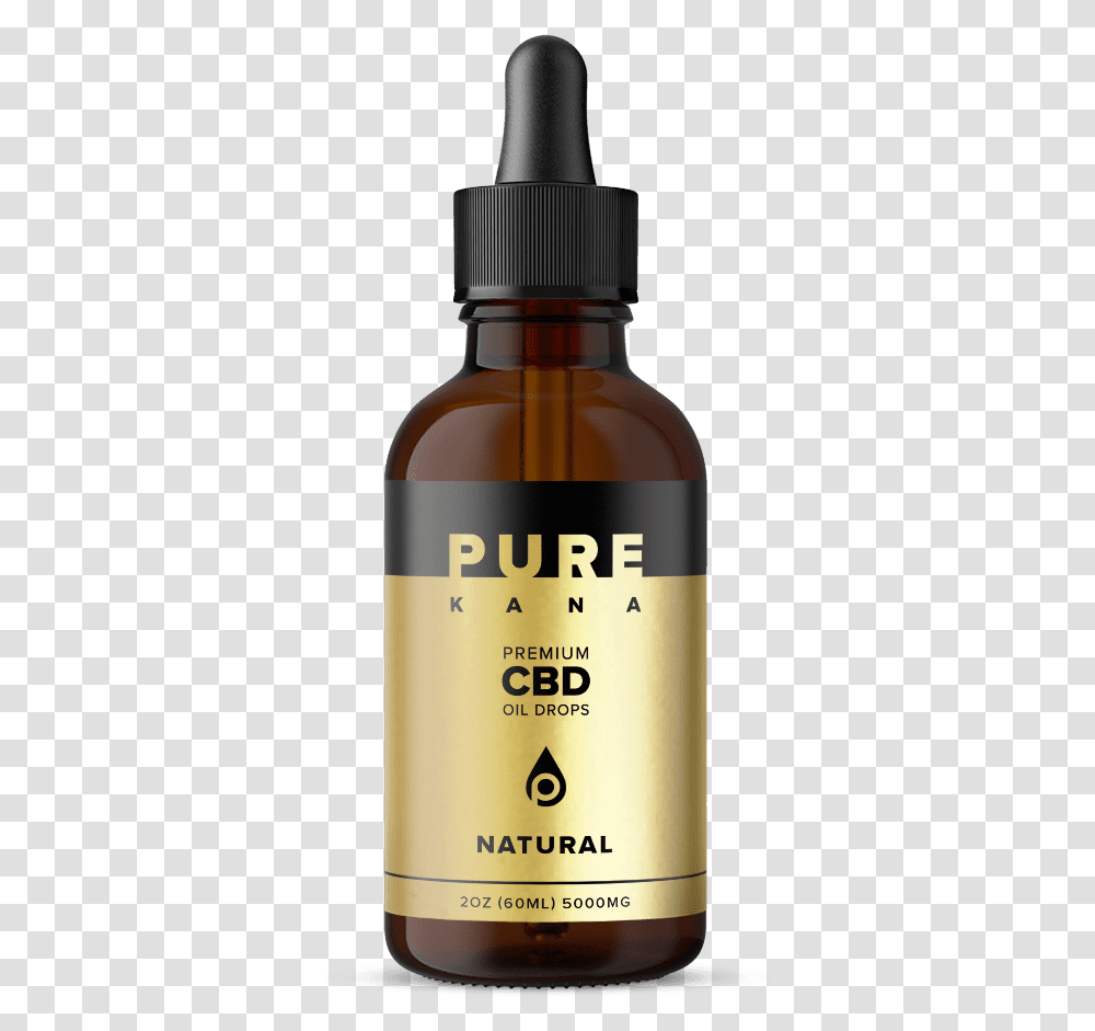 Natural Cbd Oil, Bottle, Cosmetics, Label Transparent Png