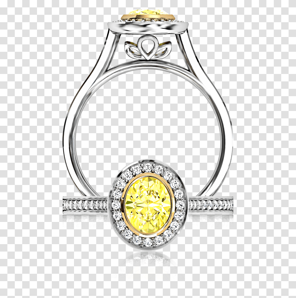 Natural Coloured Diamonds Oval Georgian Engagement Yellow Coloured Diamonds Rings, Accessories, Accessory, Jewelry, Gemstone Transparent Png