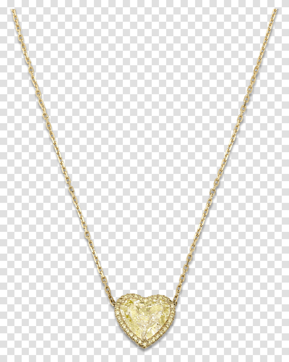 Natural Fancy Light Yellow Diamond Gargantilha Rommanel Fio Bola, Necklace, Jewelry, Accessories, Accessory Transparent Png