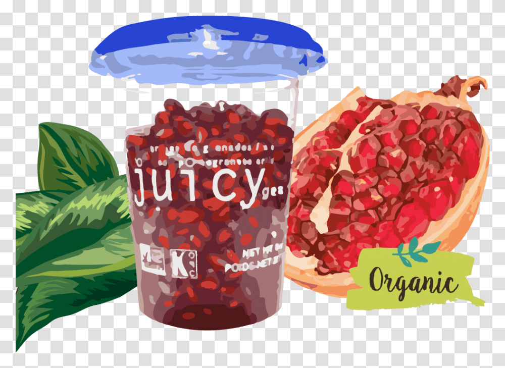 Natural Foods, Plant, Produce, Pomegranate, Fruit Transparent Png
