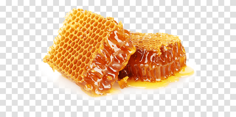Natural Honey, Honeycomb, Food, Bread, Burger Transparent Png