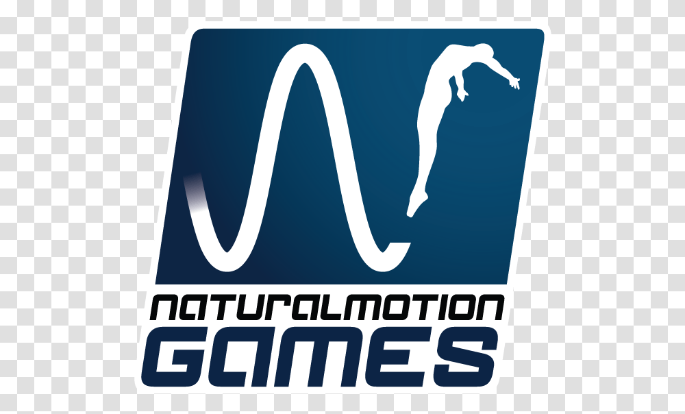 Natural Motion Games Logo, Word, Label Transparent Png