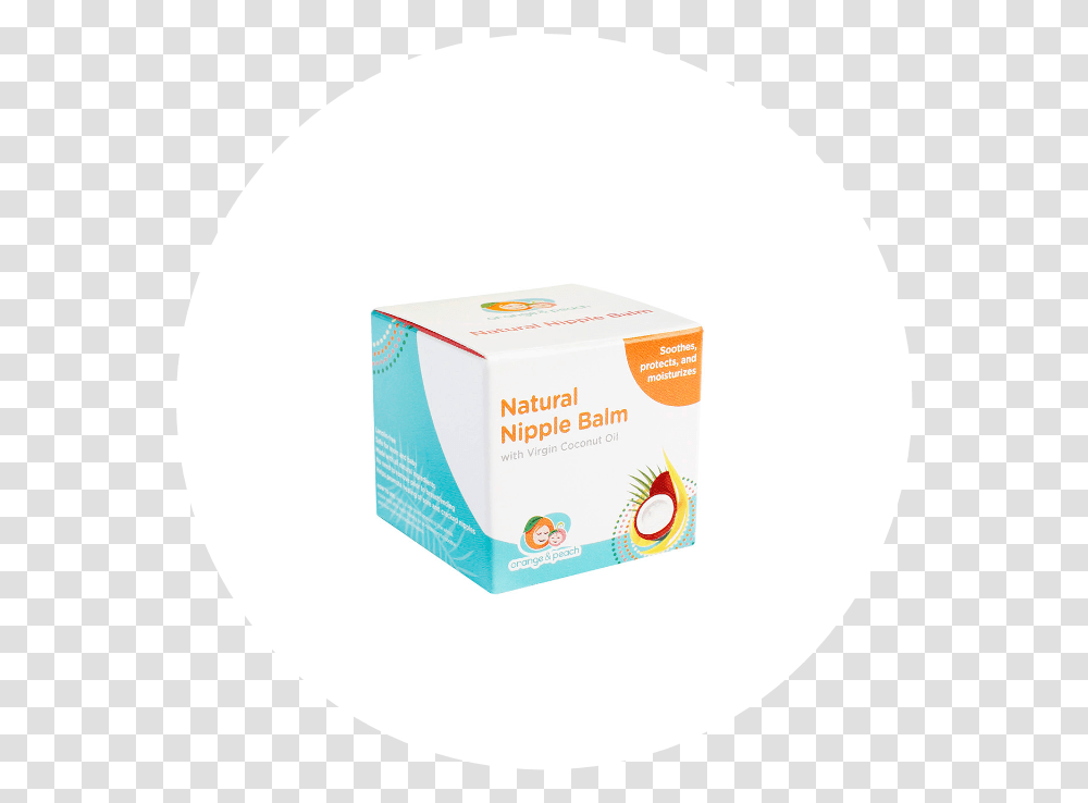 Natural Nipple Balm 30g Orange And Peach, Bowl, Food, Box, Balloon Transparent Png