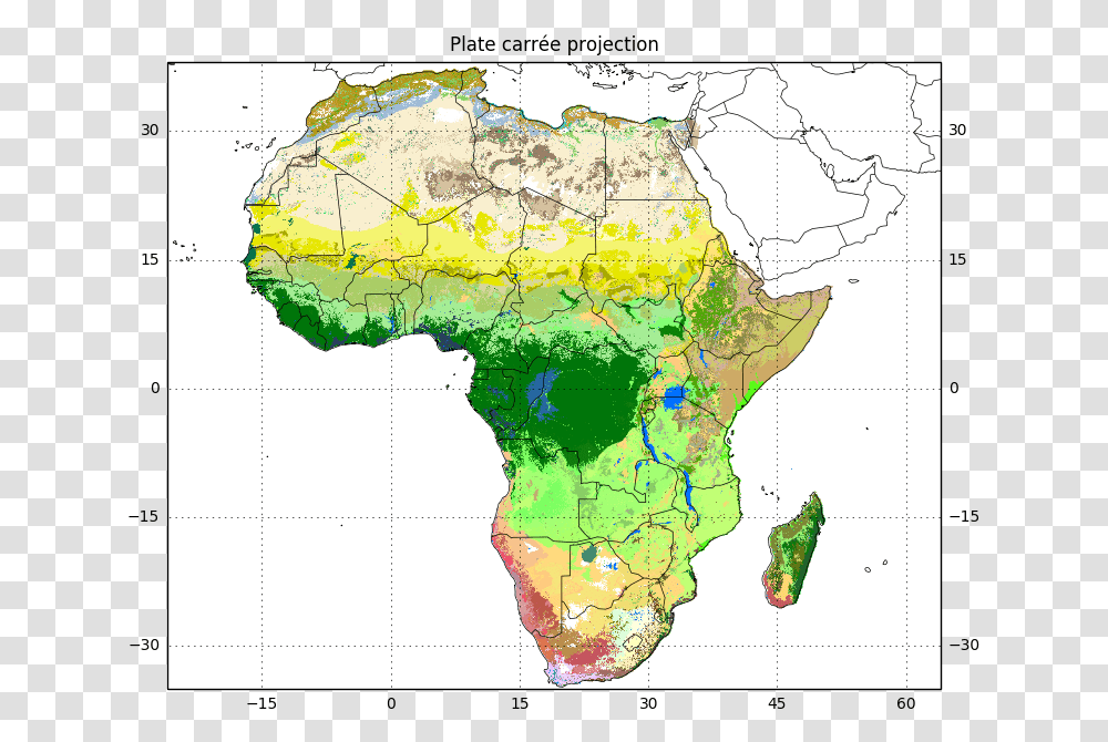 Natural Regions Of Africa, Map, Diagram, Plot, Atlas Transparent Png