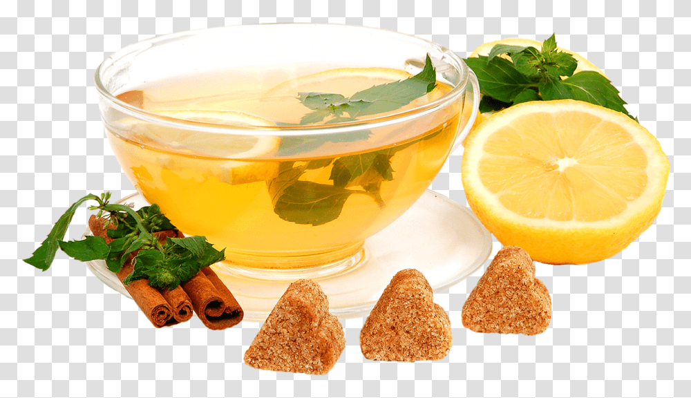 Natural Tea In Cup With Leaf Natural Green Tea, Vase, Jar, Pottery, Plant Transparent Png
