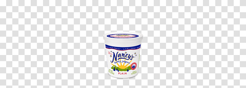 Natural Yogurt Nancys Yogurt, Dessert, Food, Tape, Mayonnaise Transparent Png