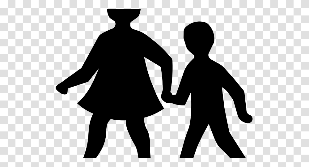 Nature Clipart Kid Kids Crossing Road Clip Art, Gray, World Of Warcraft Transparent Png