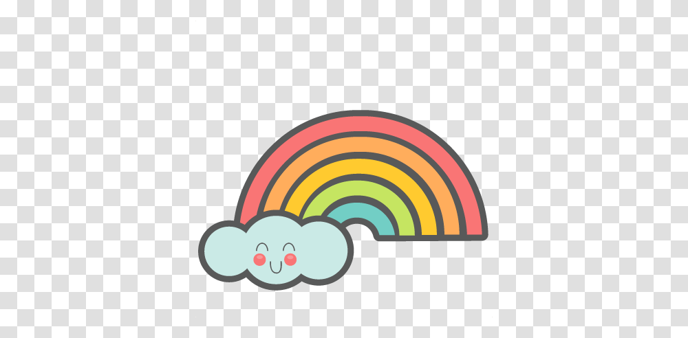 Nature Clipart Rainbow, Doodle, Drawing, Lawn Mower Transparent Png