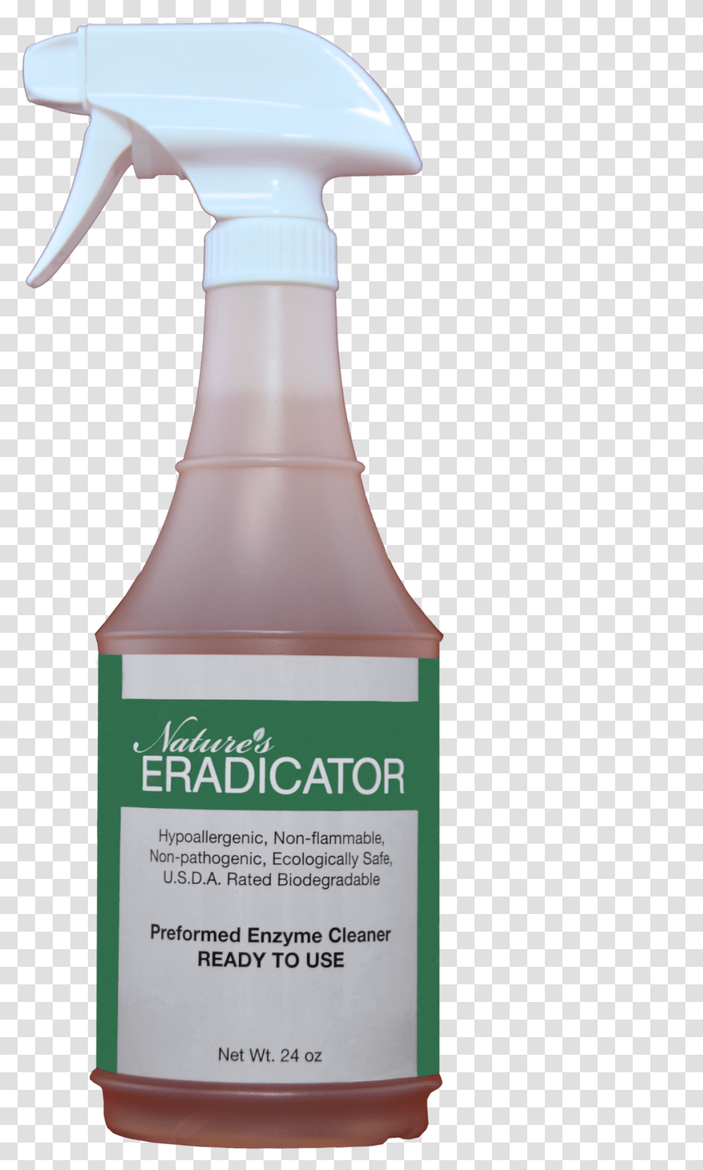 Nature's Eradicator Pre Formed Enzyme Cleaner Bottle, Tin, Can, Cosmetics, Milk Transparent Png