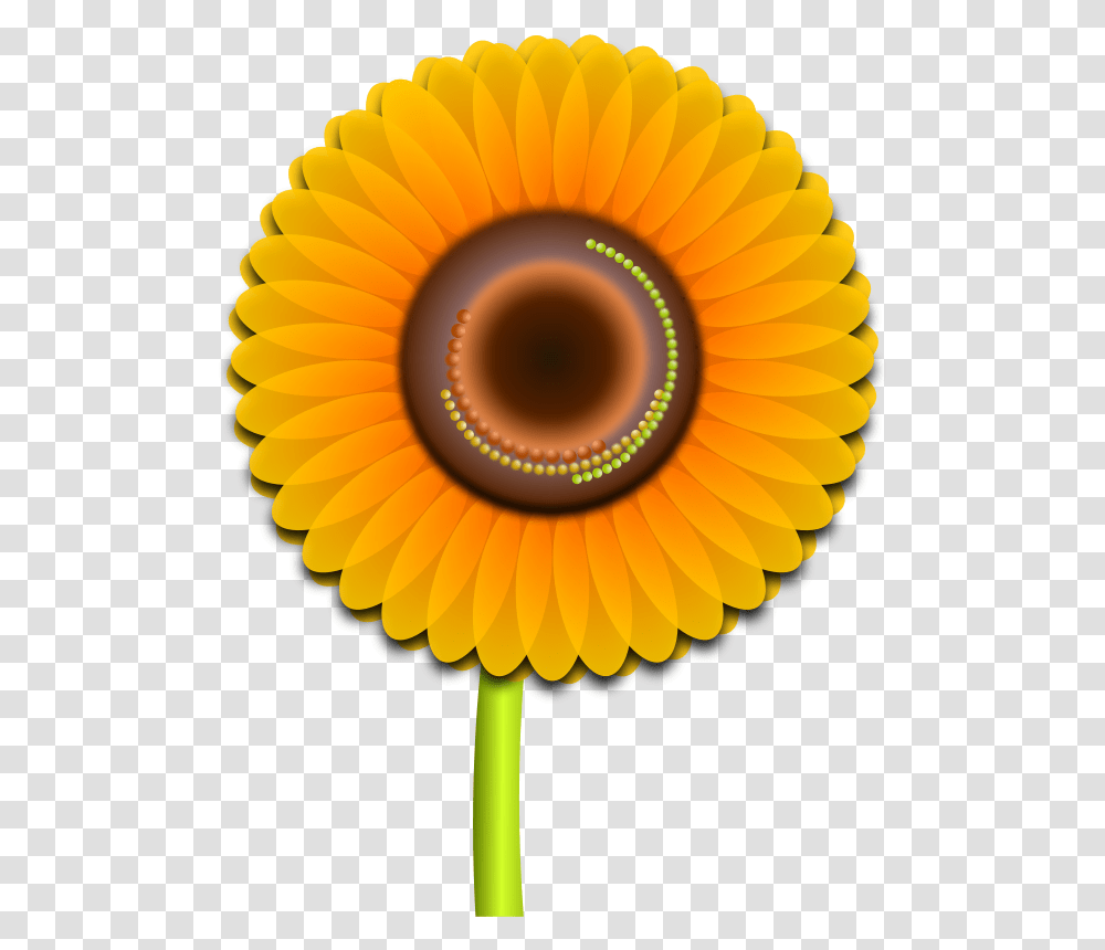 Nature Sunflower, Ornament, Pattern, Lamp, Fractal Transparent Png