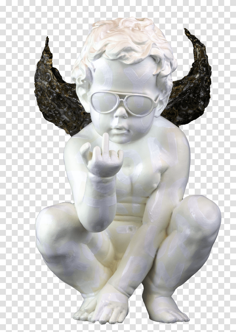 Naughty Angel Statue Transparent Png