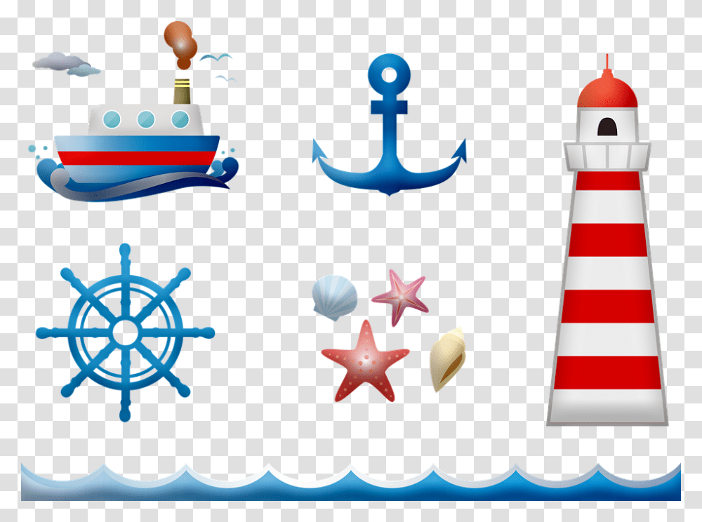 Nautica Clip Art Nautica Banner Zigolo Barca A Vela Nautical Theme, Star Symbol Transparent Png