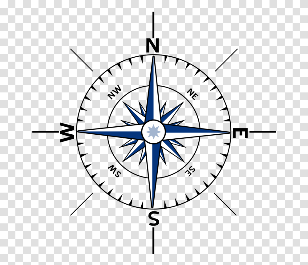 Nautical Compass Logo Nautical Compass Outline Beachy, Cross, Ceiling Fan, Appliance Transparent Png