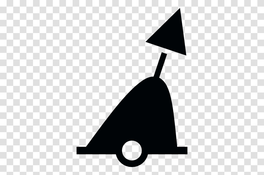 Nautical International Conical Buoy Clip Art Free Vector, Shovel, Tool, Silhouette, Triangle Transparent Png