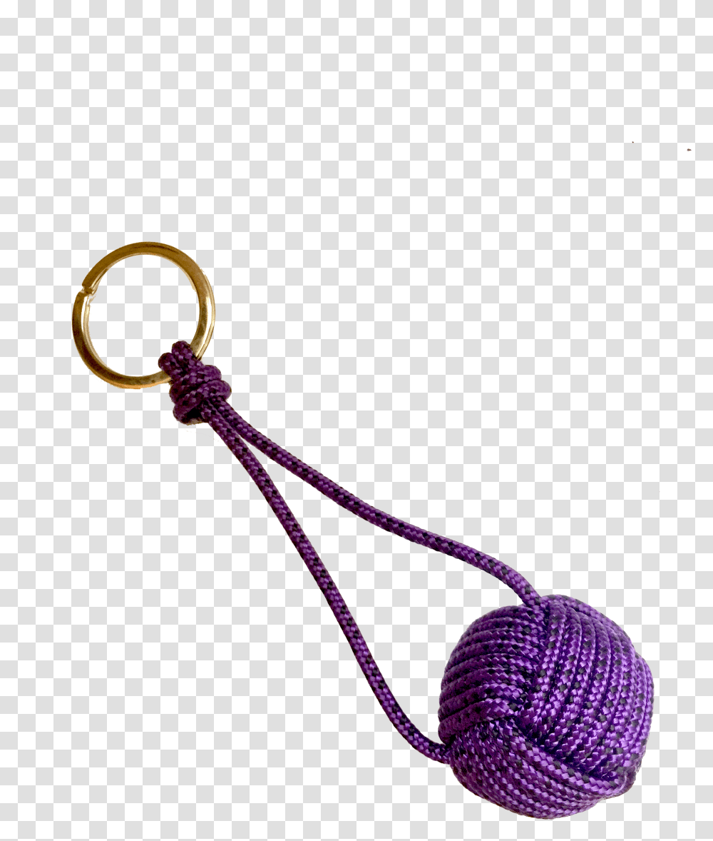 Nautical Rope Ball Purple, Leash, Knot Transparent Png