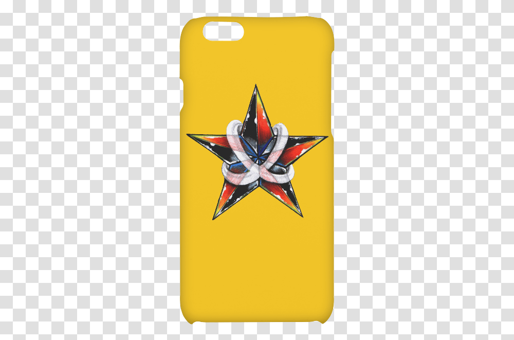Nautical Star Projekt By Sandersk Hard Case For Iphone Nautical Star Tattoo Designs, Star Symbol, Airplane, Aircraft Transparent Png