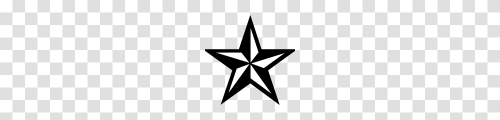 Nautical Star Tattoos, Star Symbol, Cross Transparent Png