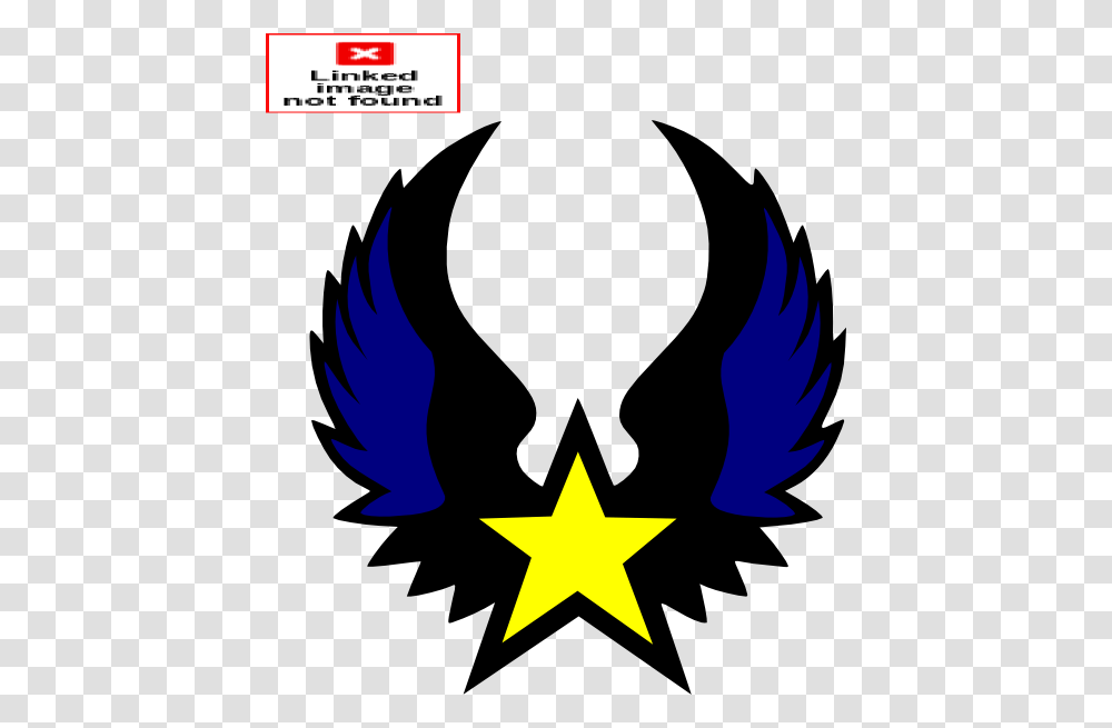 Nautical Star With Wings Designs, Star Symbol, Emblem Transparent Png