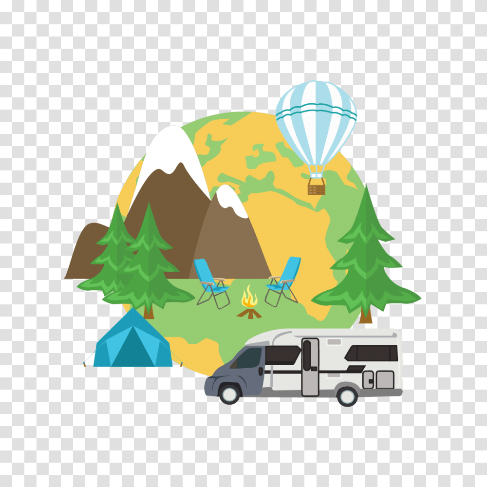 Nautical Tourism Camping Clip Art, Vehicle, Transportation, Ball, Hot Air Balloon Transparent Png