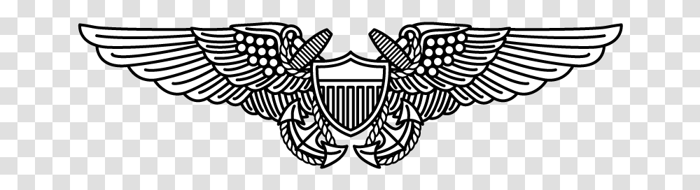 Naval Flight Officer Pin, Armor, Emblem, Shield Transparent Png