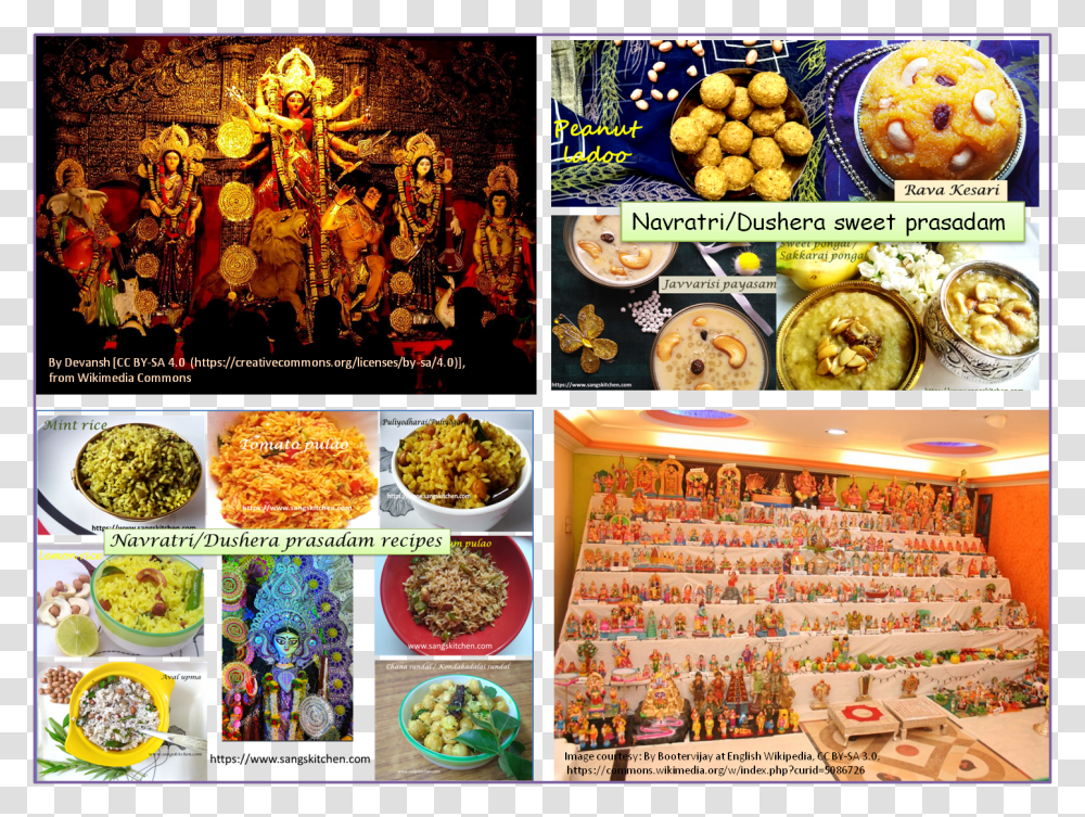 Navaratri Golu, Lunch, Meal, Food, Advertisement Transparent Png