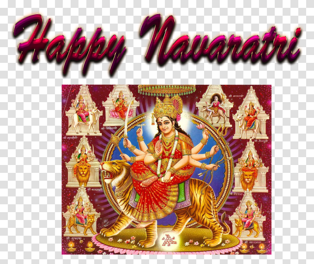 Navaratri Jai Mata Di Wallpaper Hd Download, Person, Human, Crowd, Building Transparent Png